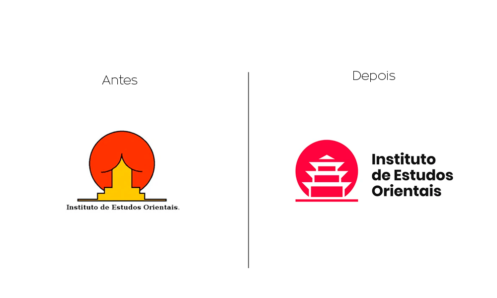 Esta imagem refere ao logotipo Instituto de Estudos Orientais